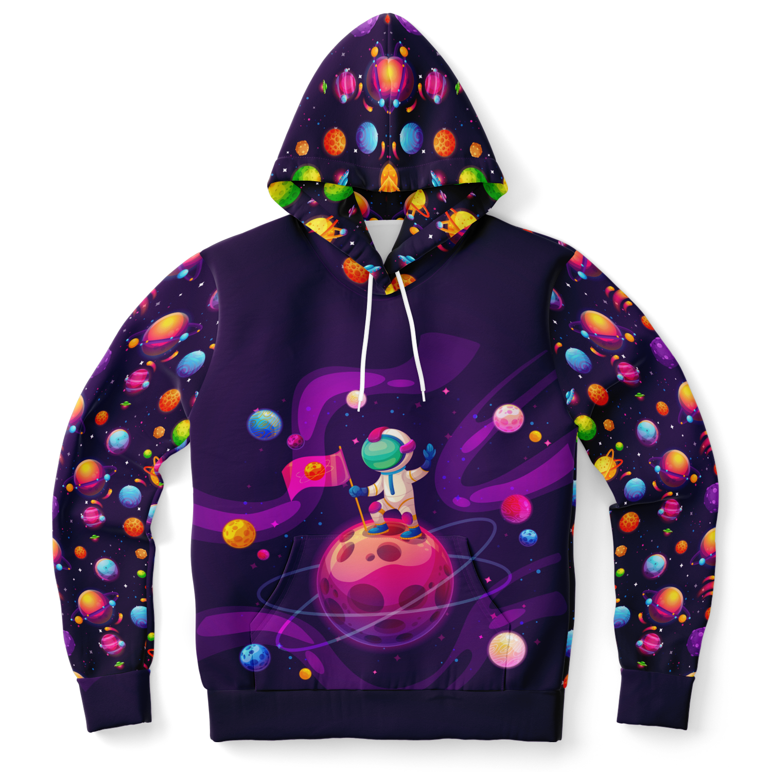 space print hoodie,
galaxy hoodie,
colorful hoodie