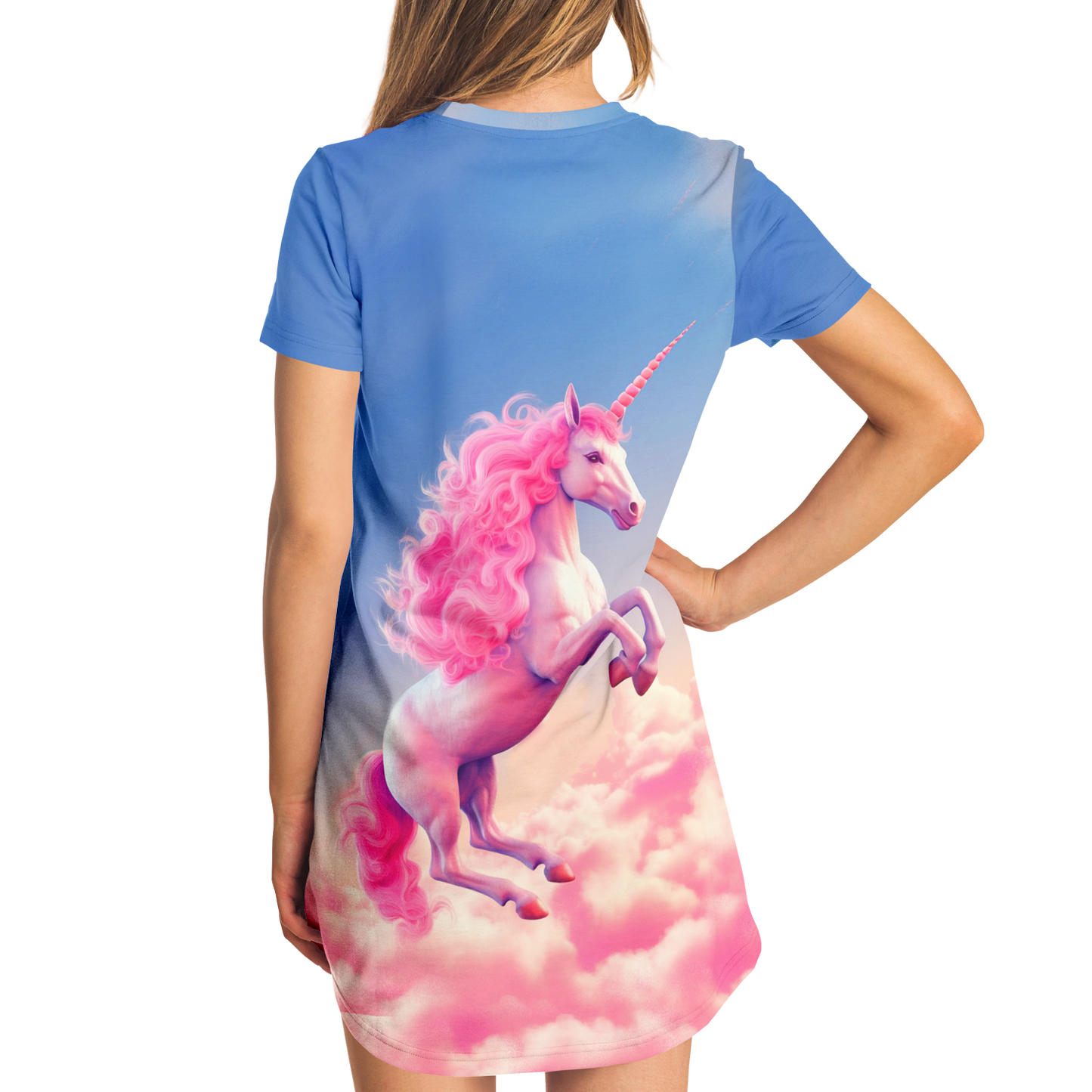 <alt.Unicorn Universe T-Shirt Dress - Taufaa>