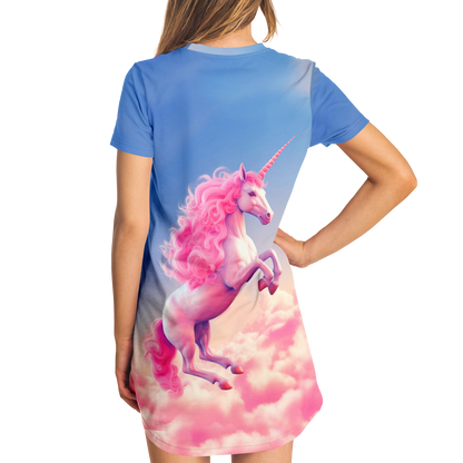 <alt.Unicorn Universe T-Shirt Dress - Taufaa>