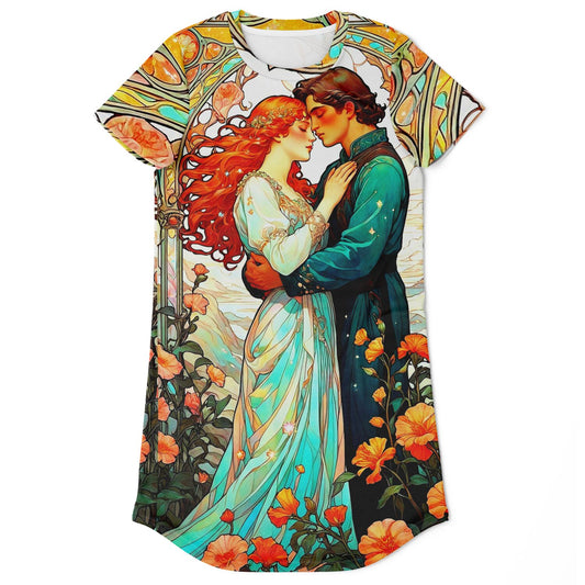 <alt.Enchanted Embrace T-Shirt Dress - Taufaa>
