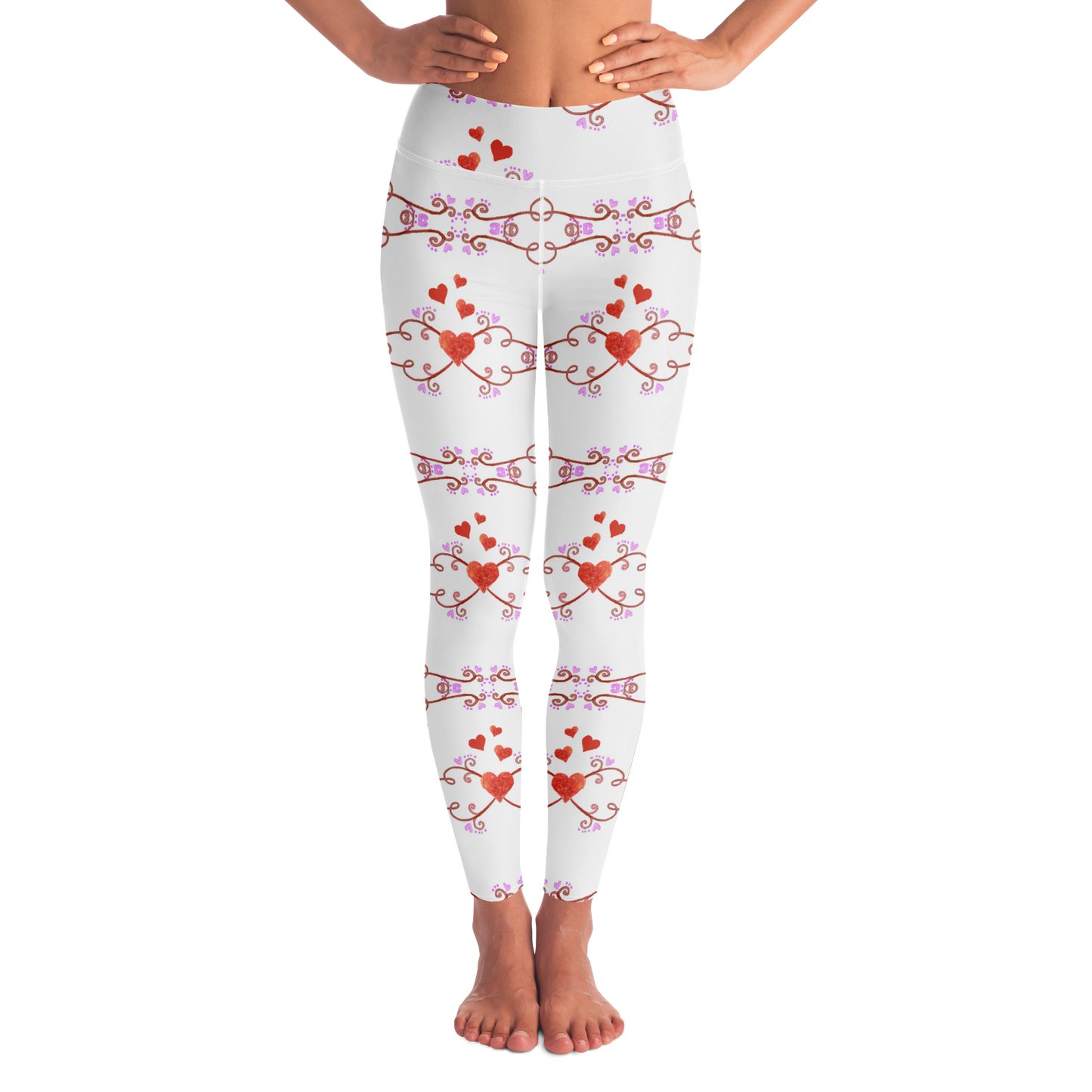 Yoga Leggings - AOP Taufaa