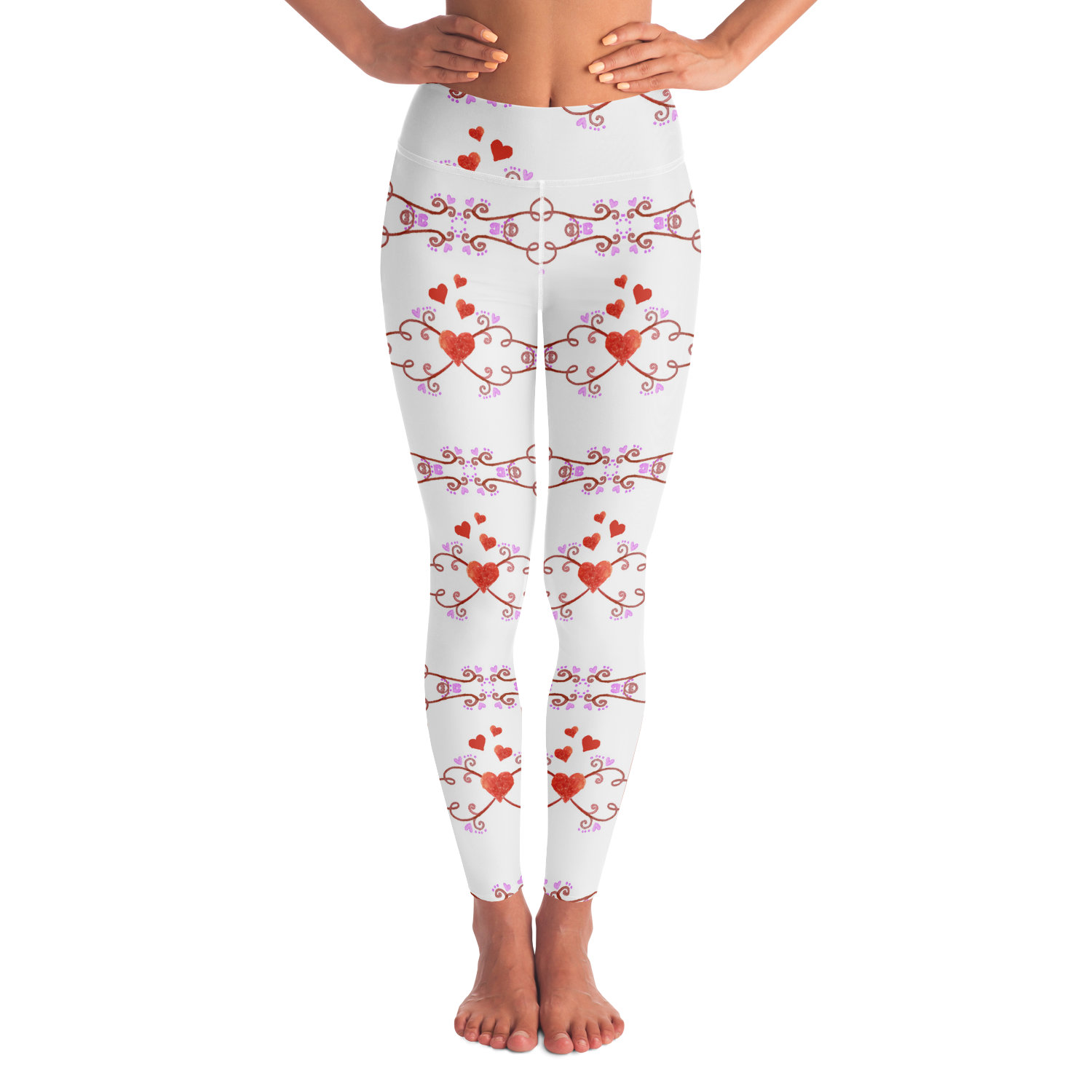 Yoga Leggings - AOP Taufaa