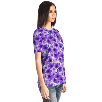 VIBRANT VIOLETS T-SHIRT Taufaa