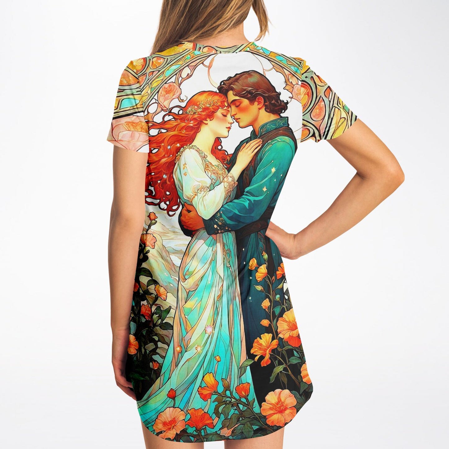 <alt.Enchanted Embrace T-Shirt Dress - Taufaa>