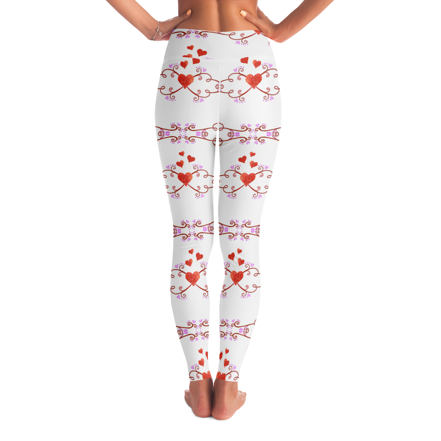 Yoga Leggings - AOP Taufaa