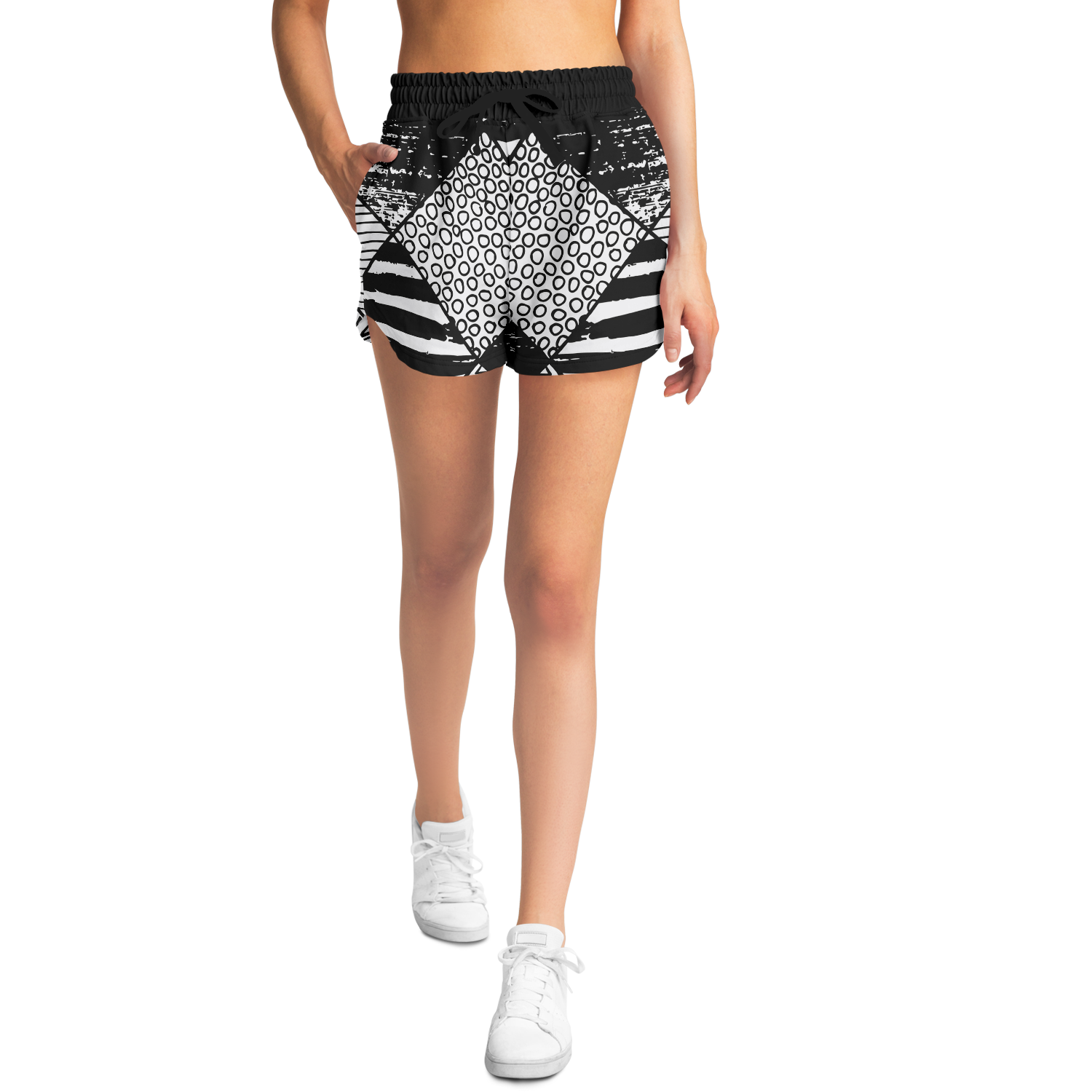 GEOMETRIC GLAM WOMEN's SHORT Taufaa