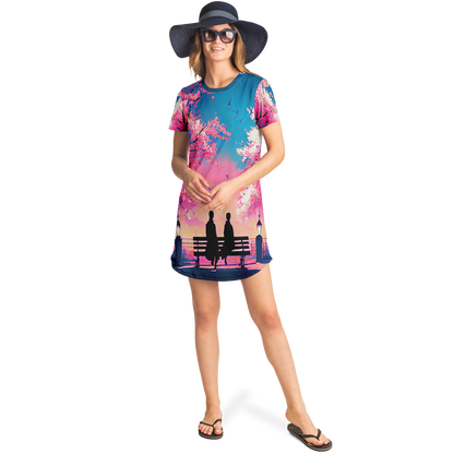 Blossom Bliss T-shirt Dress Taufaa