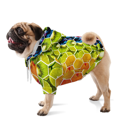 <alt.Fruity Fun Dog Hoodie - Taufaa>