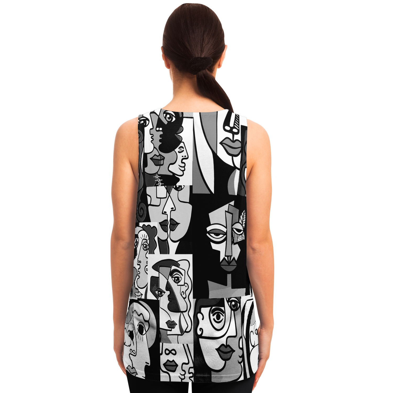 <alt.Face Fusion Tank Top - Taufaa>