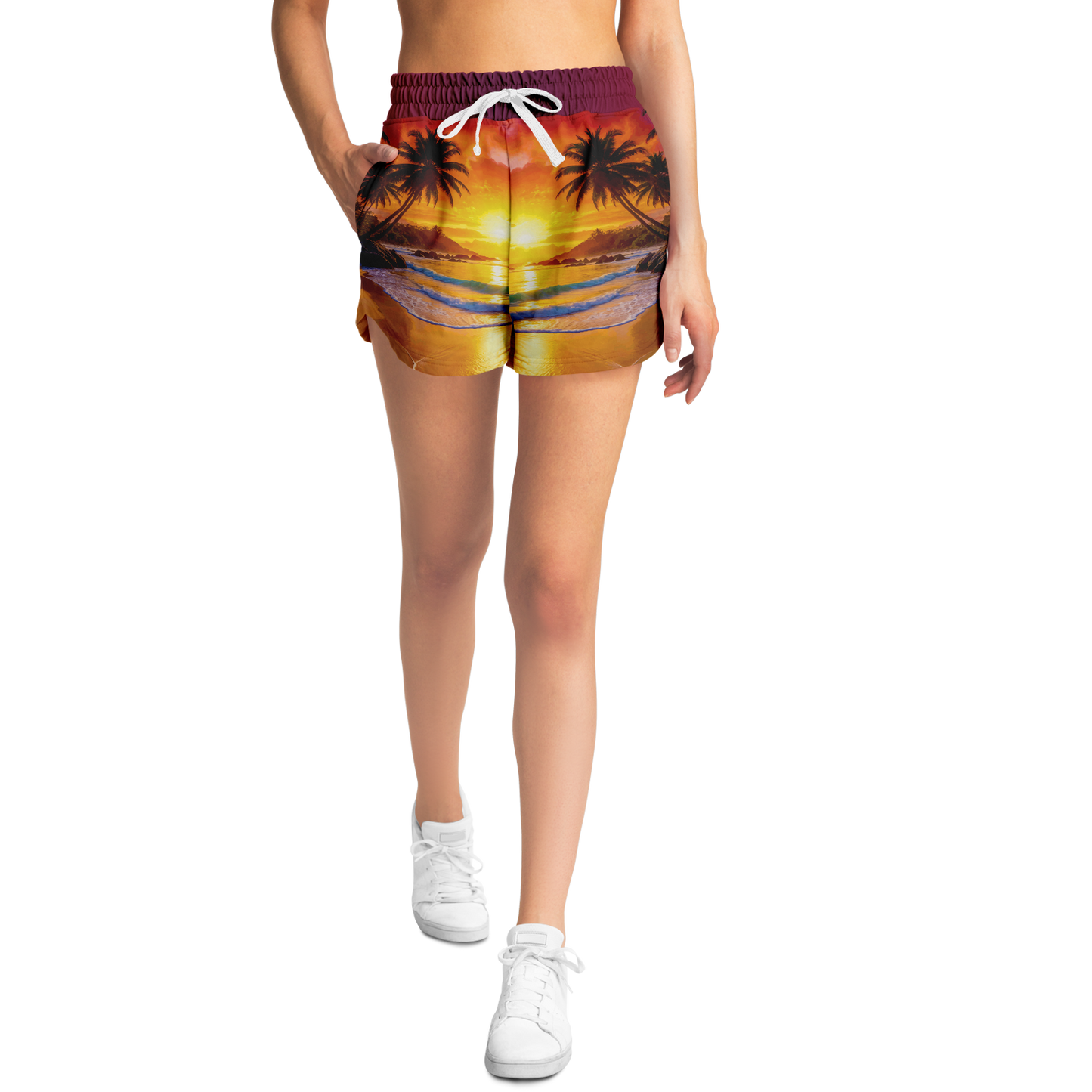 Fashion Loose Shorts - AOP Taufaa