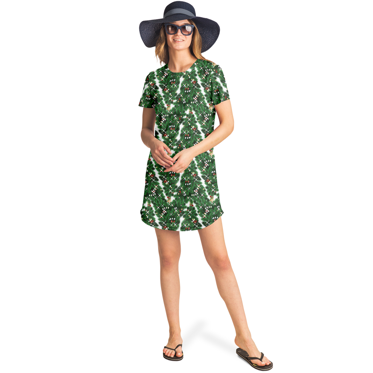 CHRISTMAS T-SHIRT DRESS Taufaa