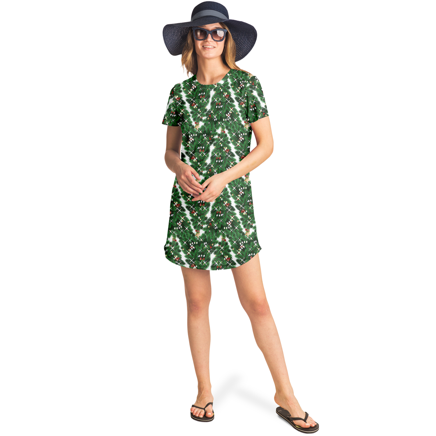 CHRISTMAS T-SHIRT DRESS Taufaa