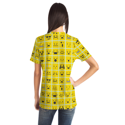 PRINTED EMOJIS T-SHIRT Taufaa