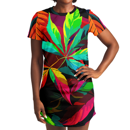 T-Shirt Dress - AOP Taufaa