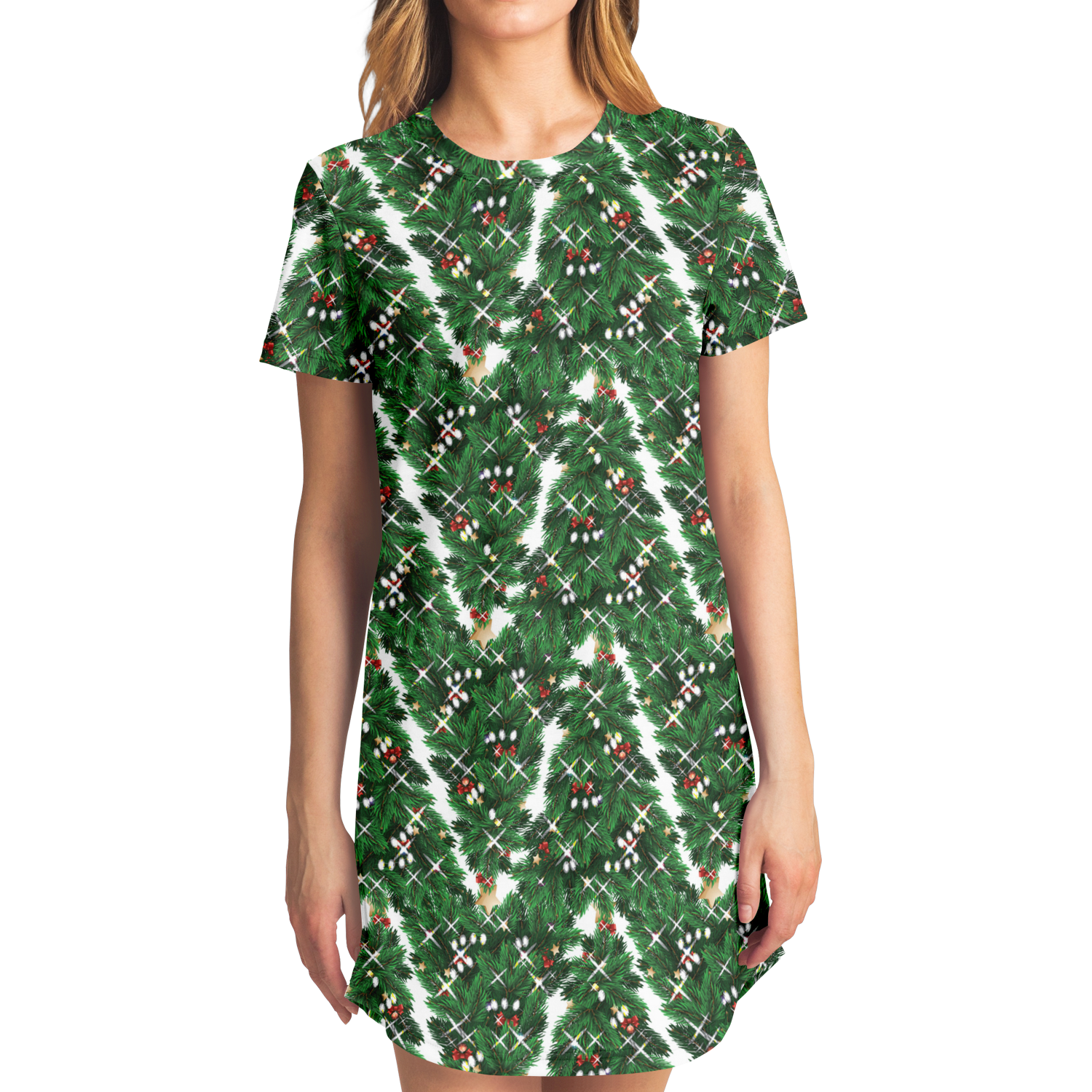 CHRISTMAS T-SHIRT DRESS Taufaa