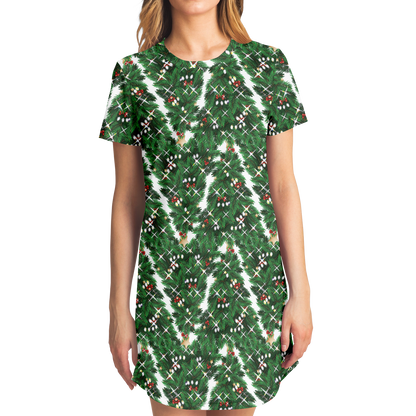 CHRISTMAS T-SHIRT DRESS Taufaa