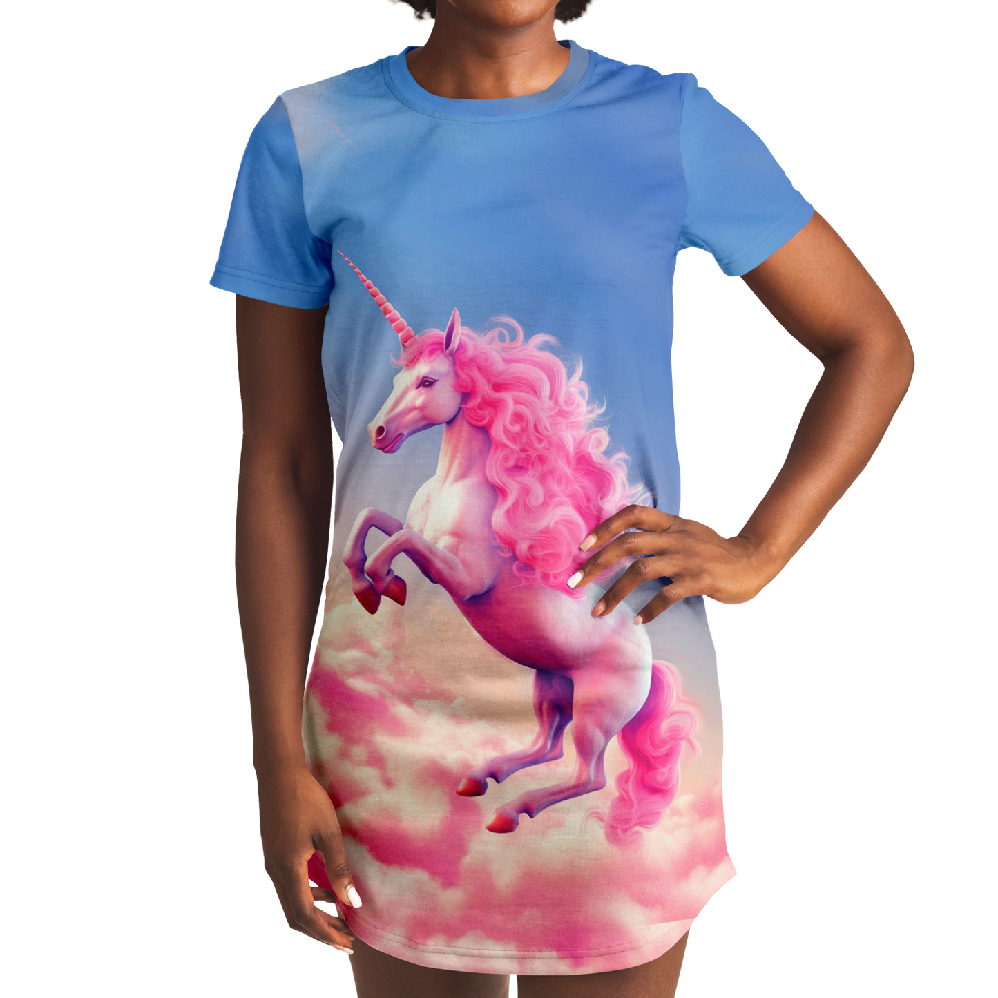 <alt.Unicorn Universe T-Shirt Dress - Taufaa>