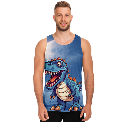 Blue Beast Tank Top Taufaa