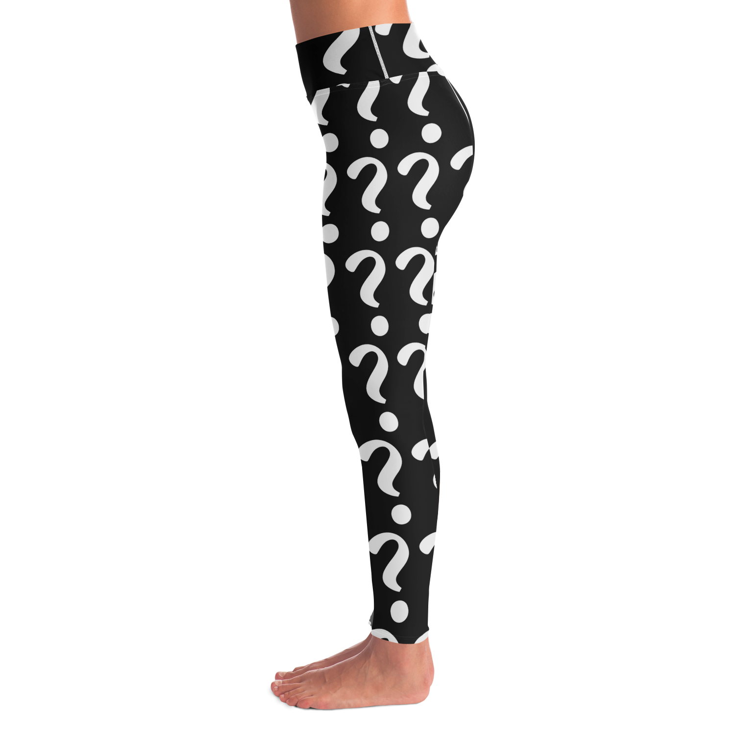 Custom Vibe Leggings – Right side with customizable graphic area to turn your idea into wearable art