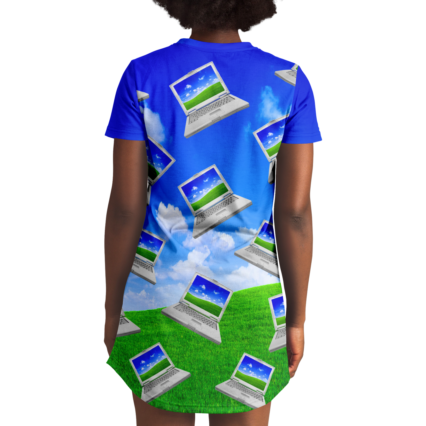 RETRO RAVE T-SHIRT DRESS