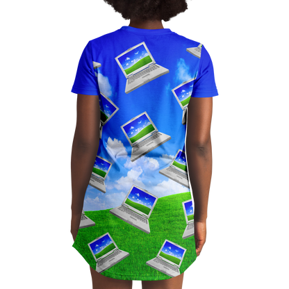 RETRO RAVE T-SHIRT DRESS