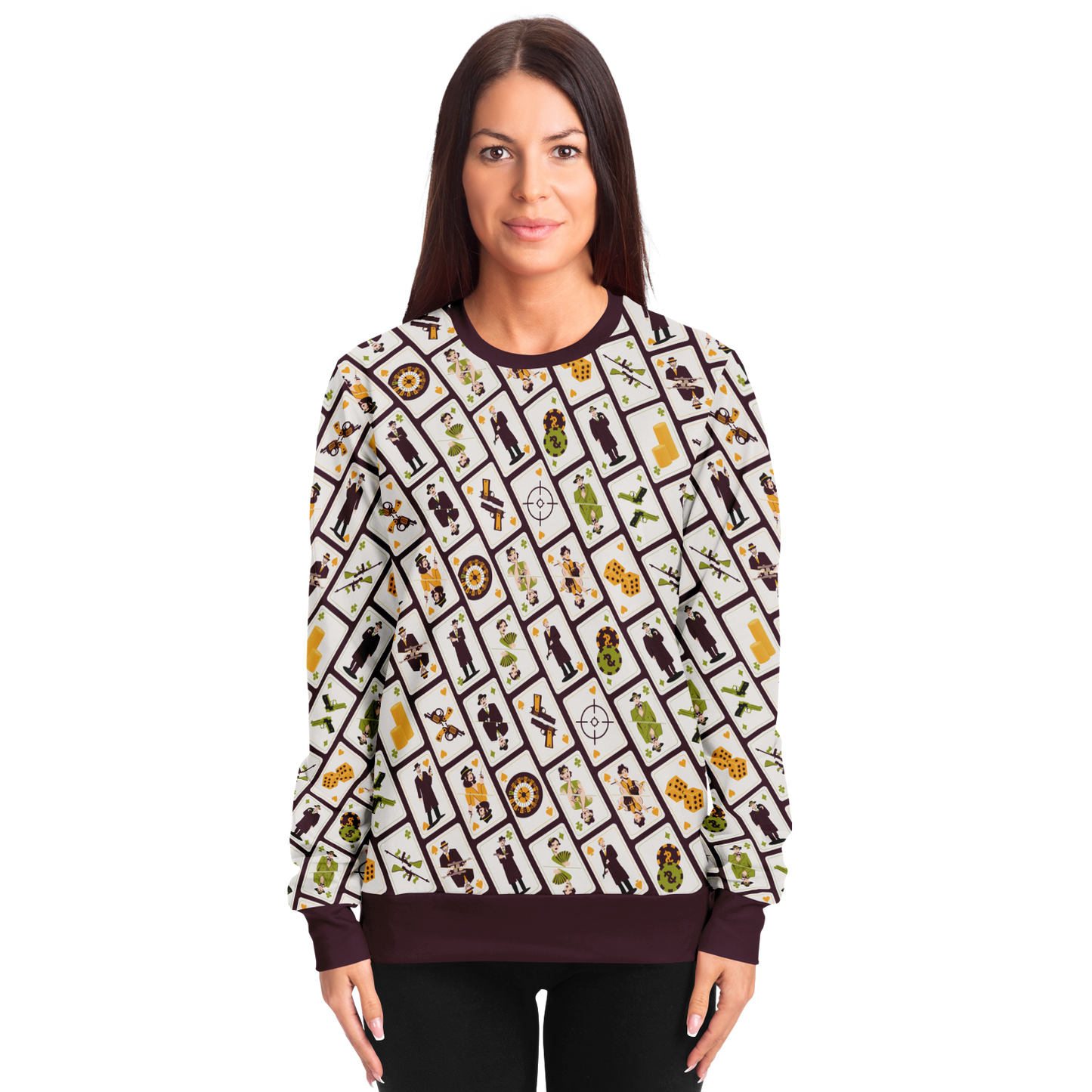 Fashion Sweatshirt - AOP Taufaa