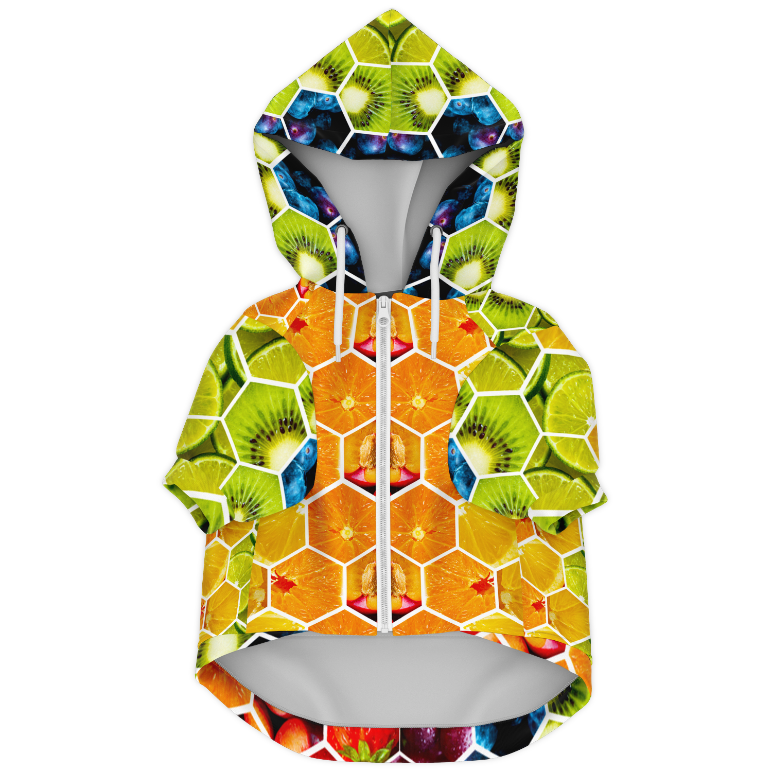 <alt.Fruity Fun Dog Hoodie - Taufaa>