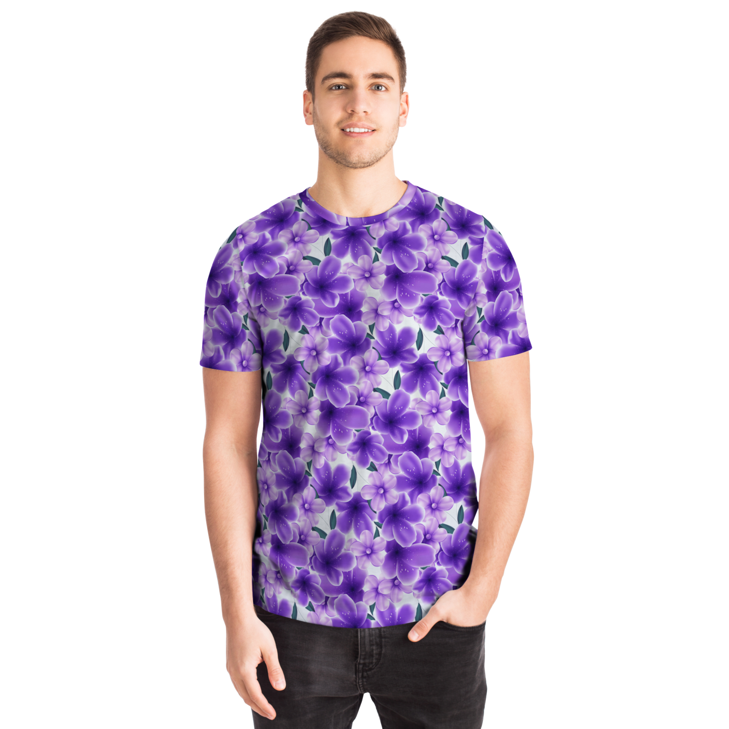 VIBRANT VIOLETS T-SHIRT Taufaa