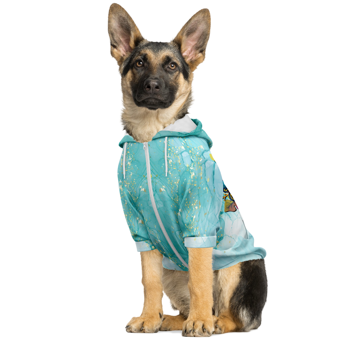 FASHIONABLE DOG ZIP-UP HOODIE