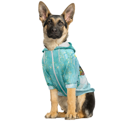 FASHIONABLE DOG ZIP-UP HOODIE