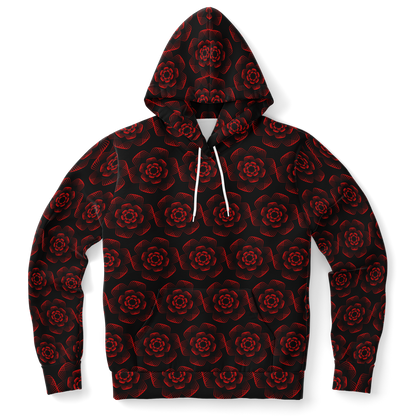 <alt.Ruby Red Rose Hoodie - Taufaa>