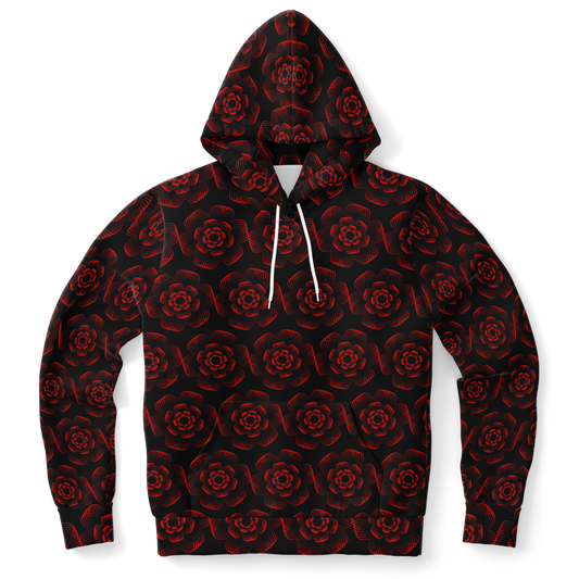 <alt.Ruby Red Rose Hoodie - Taufaa>