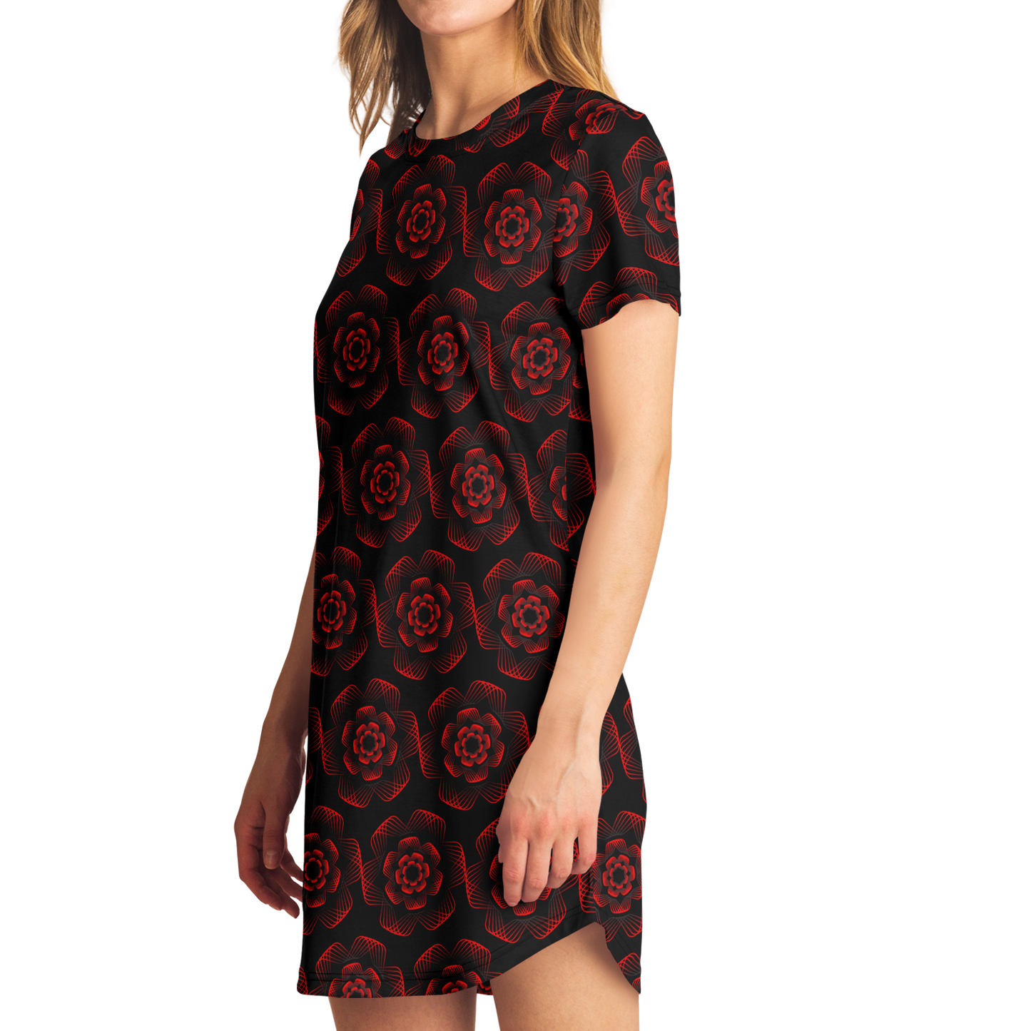 ROSY ROMANCE T-SHIRT DRESS Taufaa