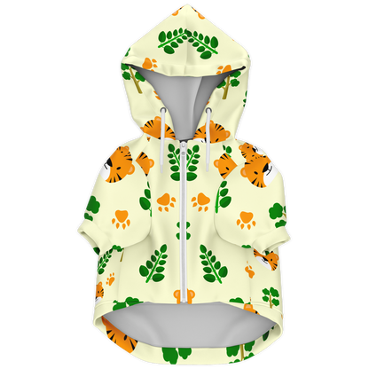 <alt.Tiger Tracks Dog Hoodie - Taufaa>