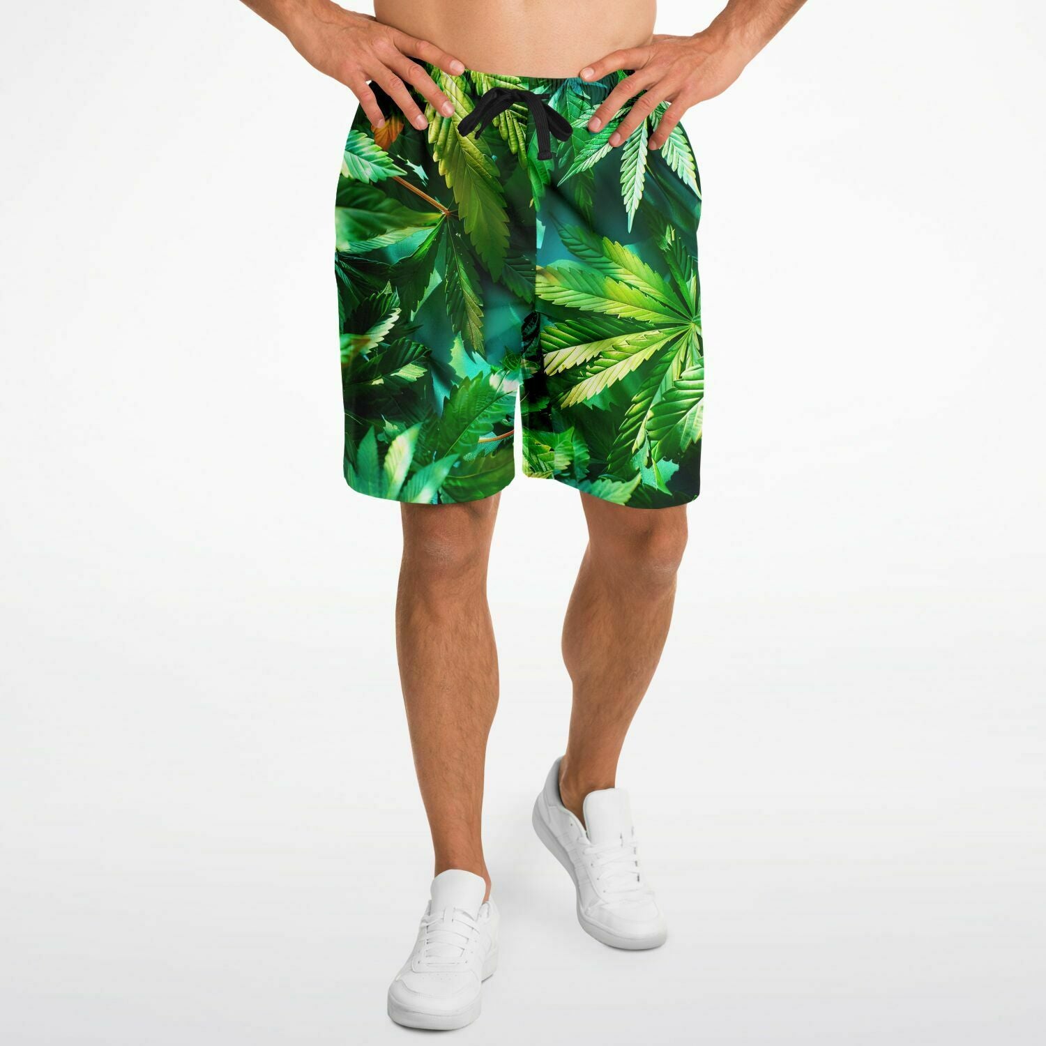 <alt.Greenery Glam Men's Shorts - Taufaa>