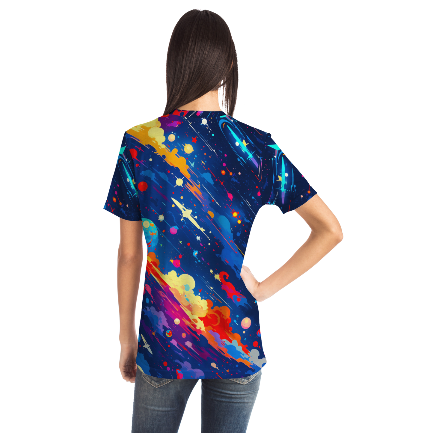 <alt.Galaxy Glimmer T-shirt- Taufaa>