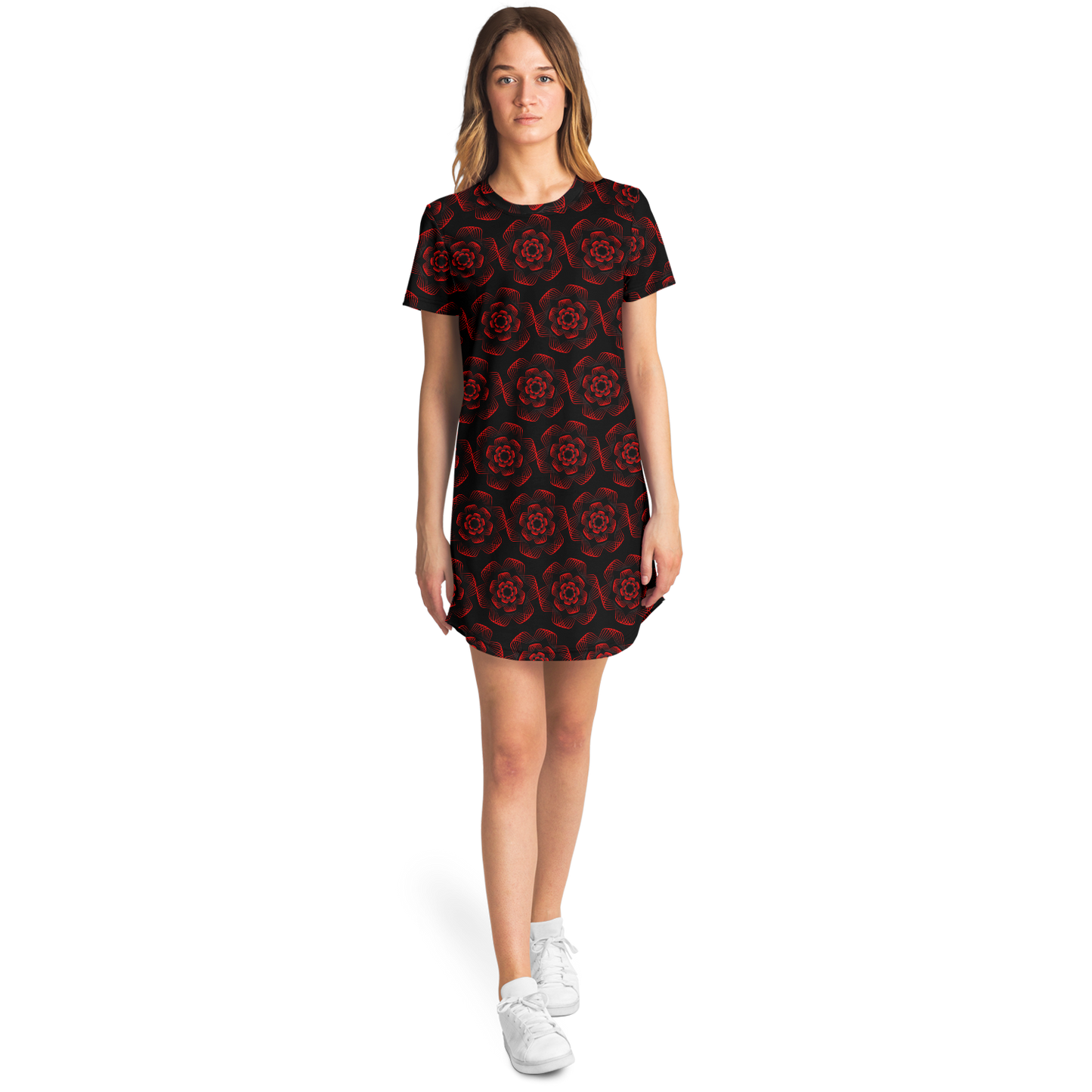 ROSY ROMANCE T-SHIRT DRESS Taufaa