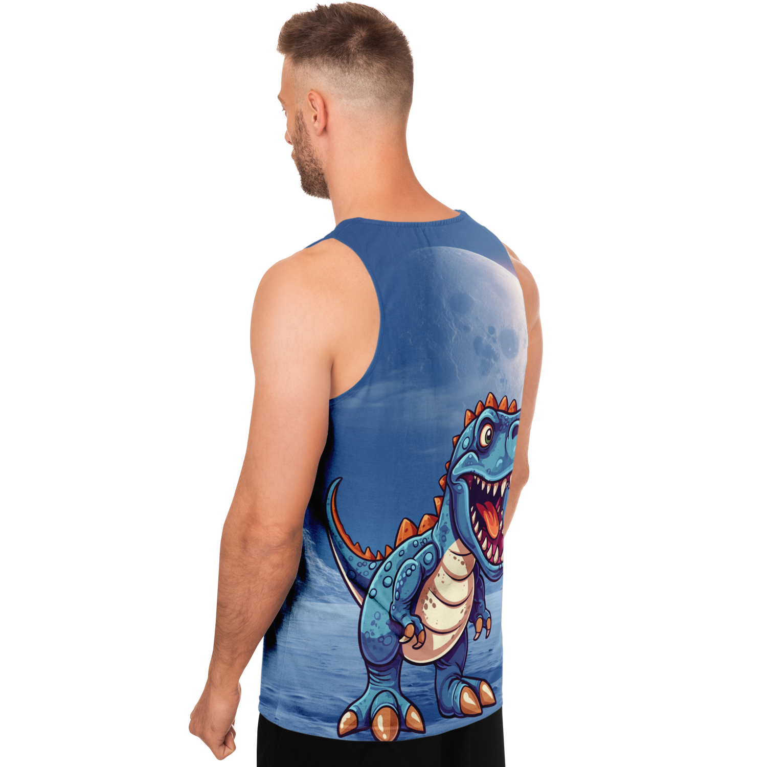 Blue Beast Tank Top Taufaa