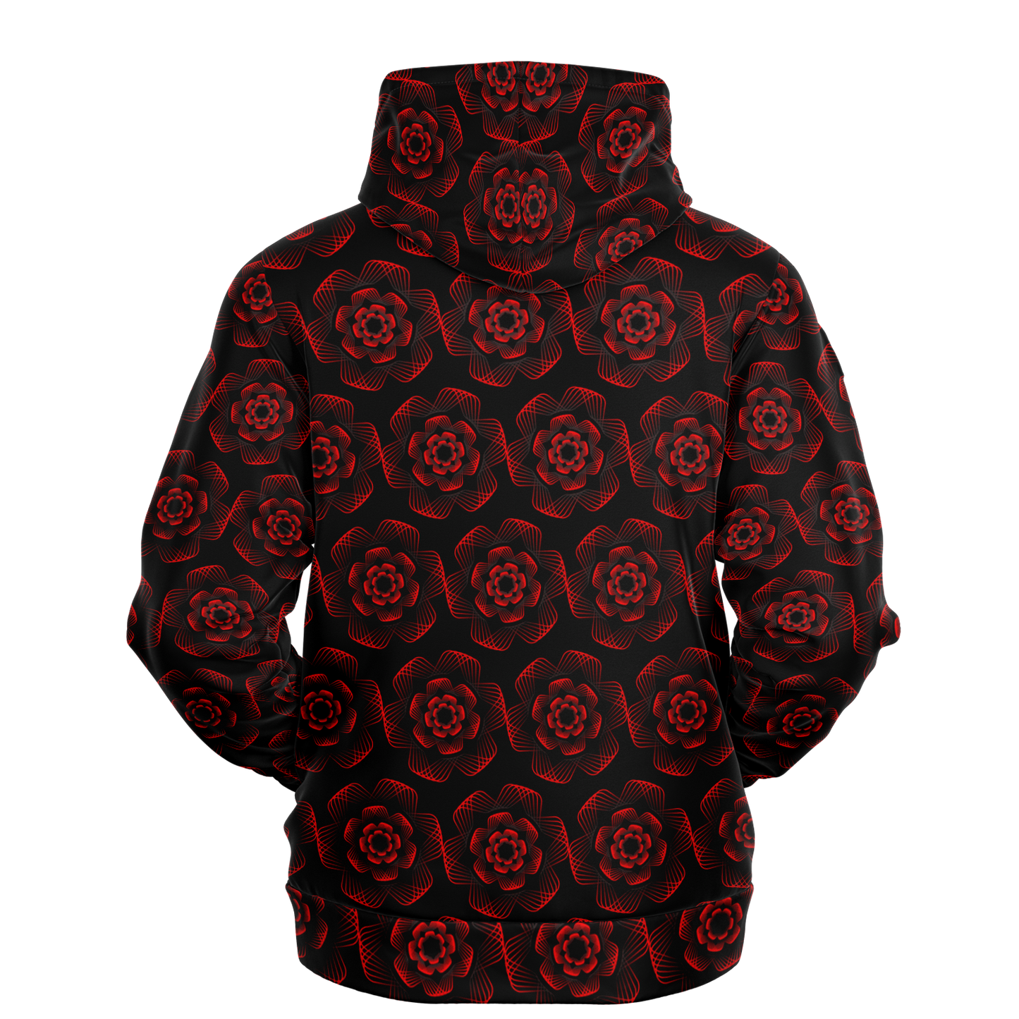 <alt.Ruby Red Rose Hoodie - Taufaa>