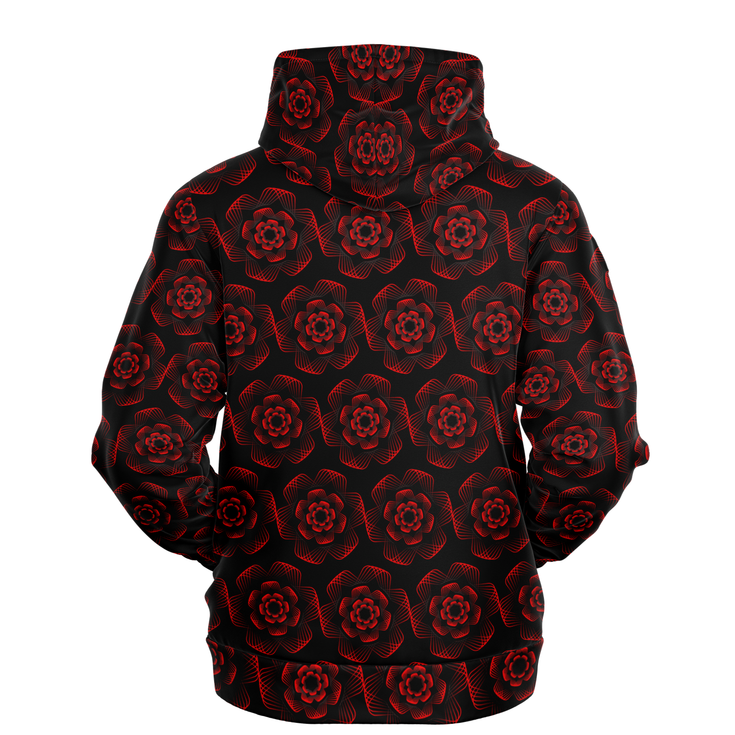 <alt.Ruby Red Rose Hoodie - Taufaa>