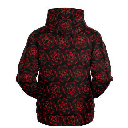 <alt.Ruby Red Rose Hoodie - Taufaa>