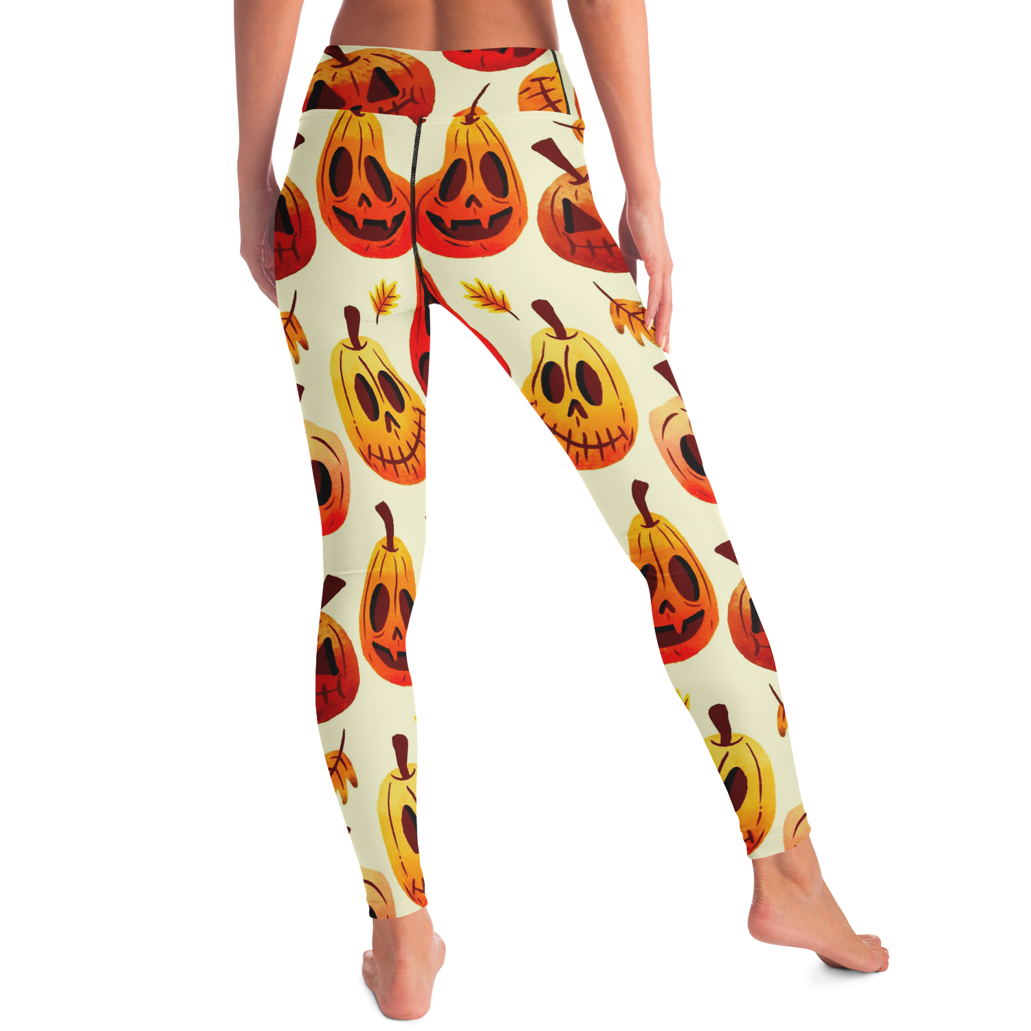 HAUNTED PUMPKIN YOGA LEGGING Taufaa