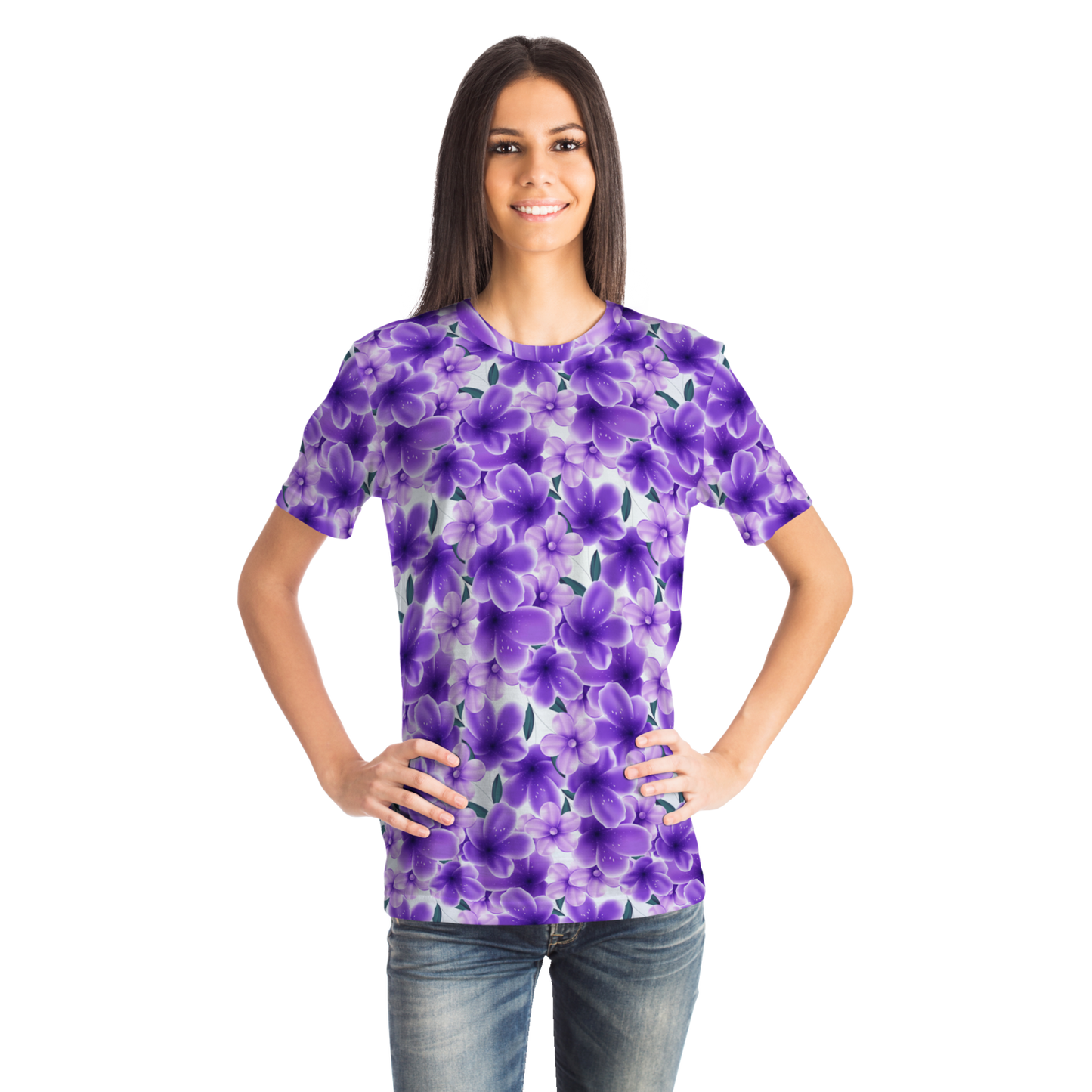 VIBRANT VIOLETS T-SHIRT Taufaa