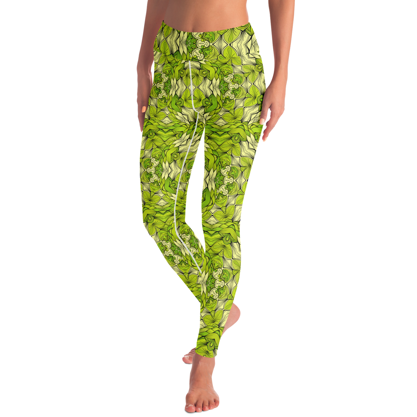 Yoga Leggings - AOP Taufaa