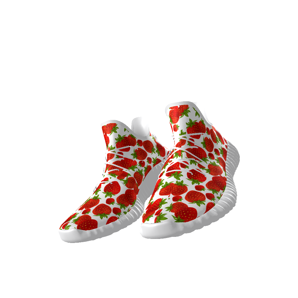 <alt.Strawberry Splash Sneakers- Taufaa>