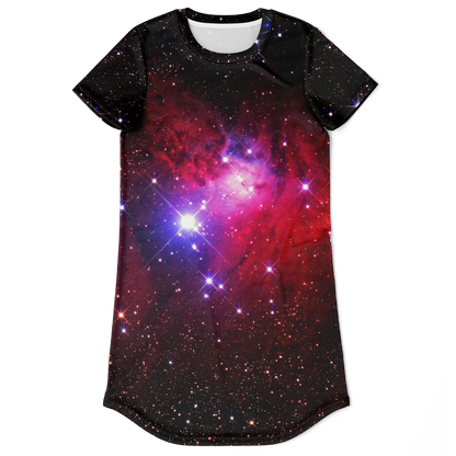 starry sky dress,
space theme dress
